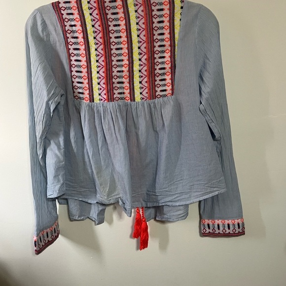 Glamorous Colorful Top Sz 4 - Picture 5 of 9